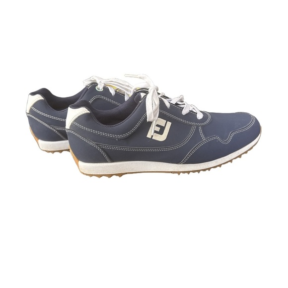 FootJoy Shoes - Women's FootJoy Sport Retri Blue and White Golf Shoes. Size 9.5